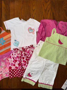 Girls Clothes Bundle of Size 6/6X - 7 Pieces - Gap, Children's Place, Copper Key